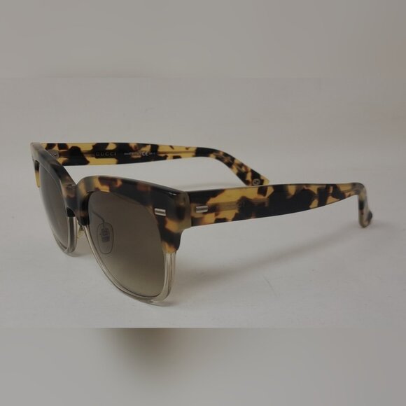 Gucci Women\'s Sunglasses Spotted Havana Oval Brown Gradient GG 3744/S 52-19-145 main image 16
